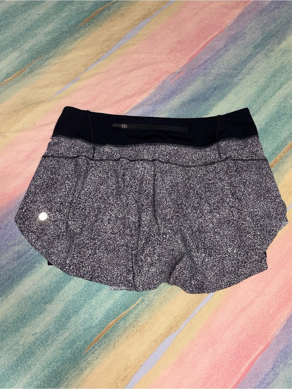 Lululemon Final Lap Lined Skort Women’s Size 6 Ice Gray Pulse Stretch Tennis Run